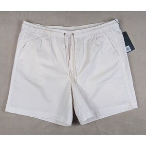 VRST 2XL Mens Shorts Casual Drawstring 40x7 The Easy Short Dark Cloud NWT Cotton